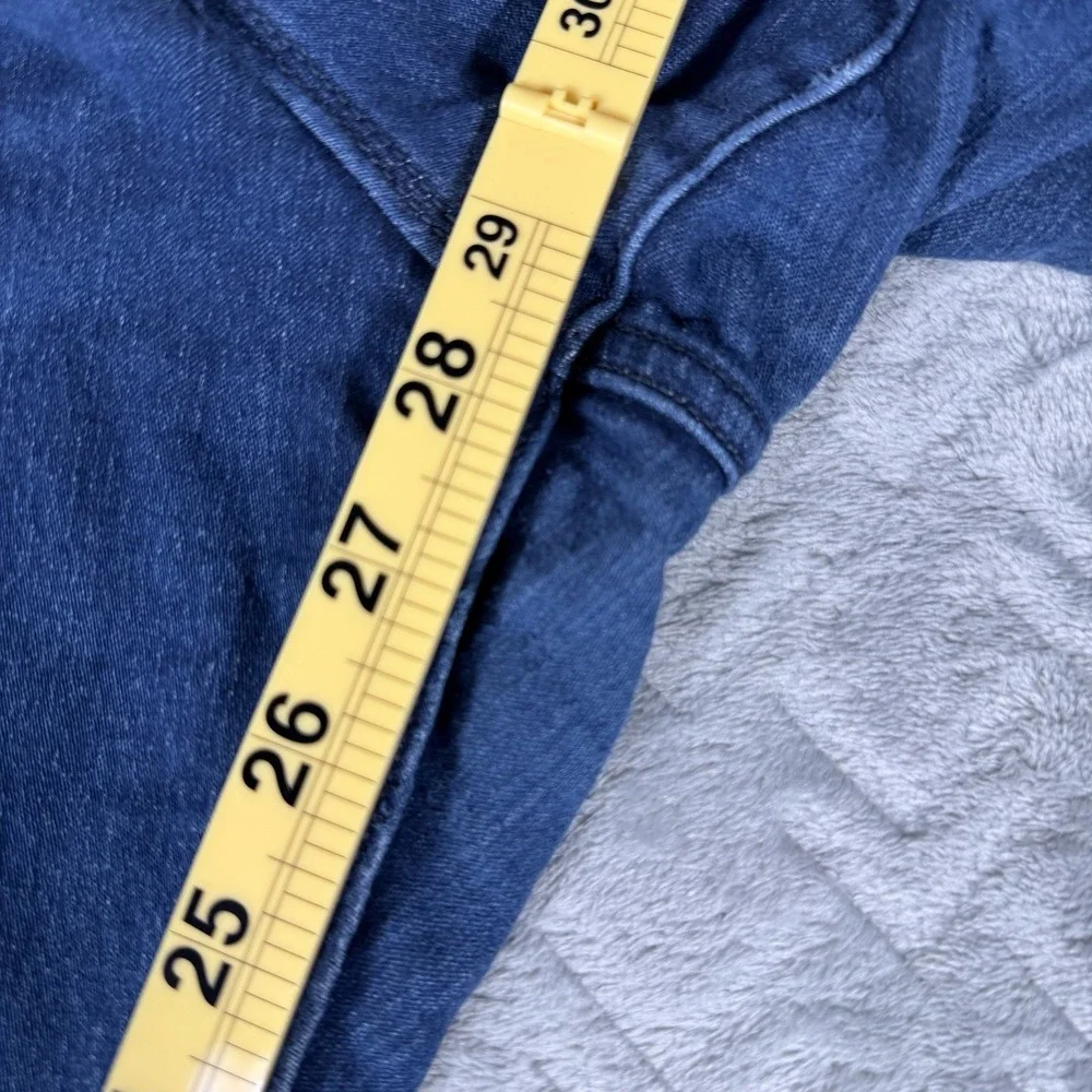 Old Navy Women's Rockstar Super Skinny Jeans Size 18 Blue Dark Wash Stretch